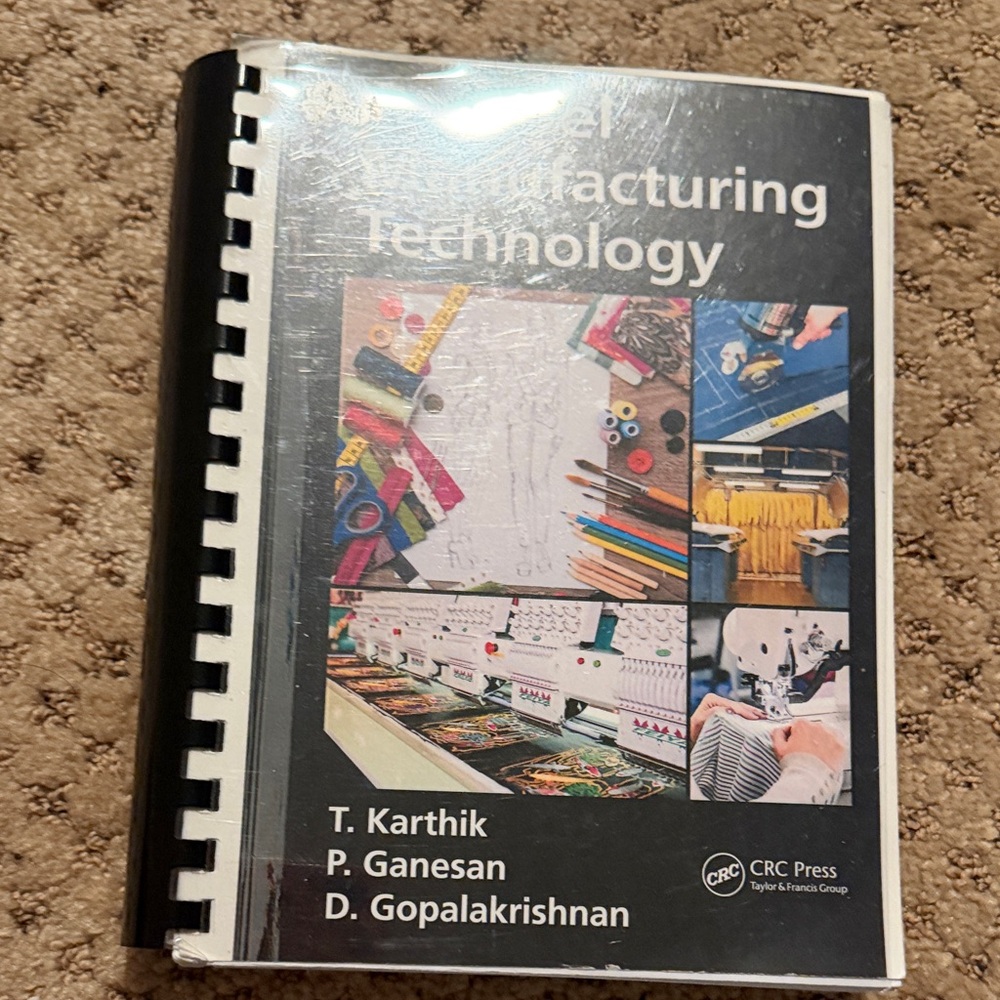 Apparel Manufacturing Technology